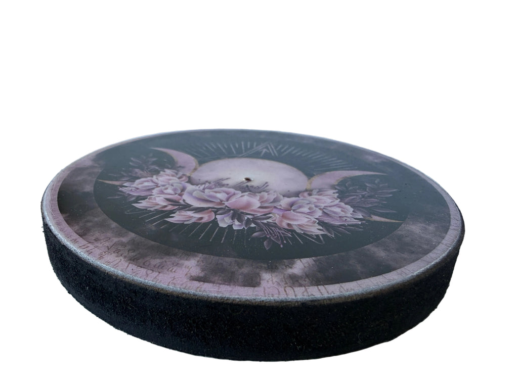 Rose Triple Moon Incense Burner
